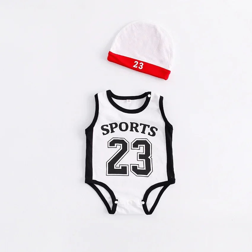 Micheal Jordan 23 - Yenidoğan Tulum ve Şapka Seti