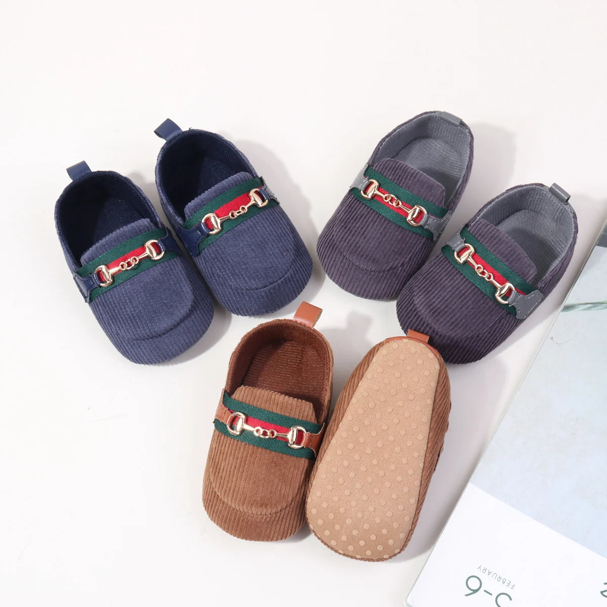 Mini Heritage – Kadife İlk Adım Loafer