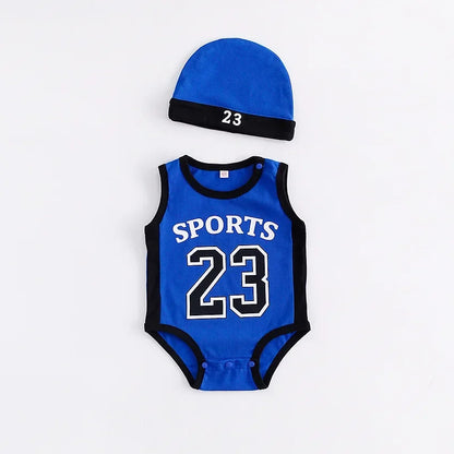 Micheal Jordan 23 - Yenidoğan Tulum ve Şapka Seti