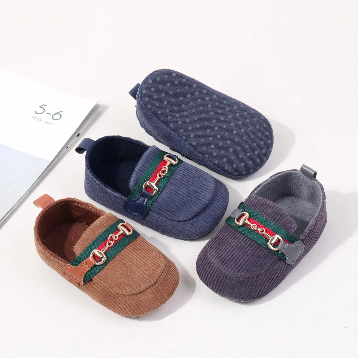 Mini Heritage – Kadife İlk Adım Loafer