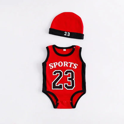 Micheal Jordan 23 - Yenidoğan Tulum ve Şapka Seti